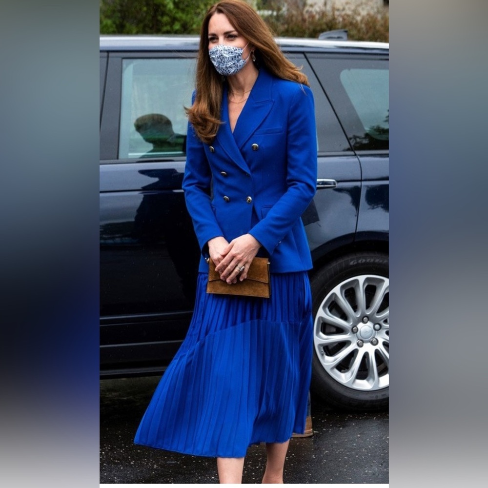 Hope two tone blue skirt ASO Catherine